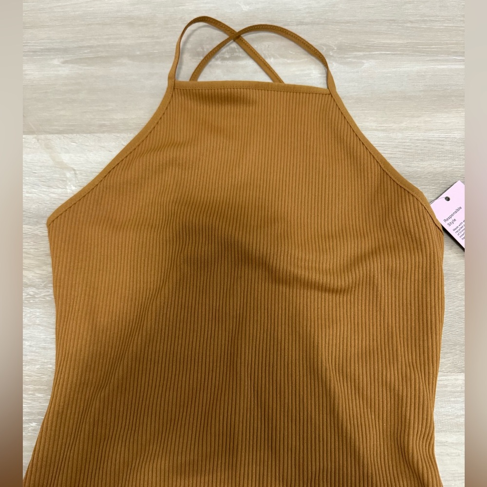 Tan Romper From Target With Tags! - image 4